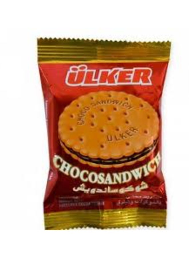Ulker Chocolate Sandwich Biscuits – Crispy Cocoa Biscuits with Chocolate Cream | Pack of 6 - Image 4